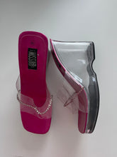 Load image into Gallery viewer, Vintage Miss Shop Clear Heels (8.5)
