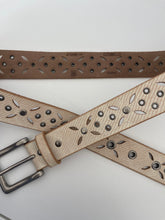 Load image into Gallery viewer, Vintage Studded Leather Belt
