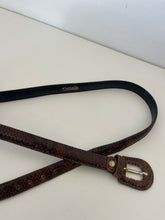 Load image into Gallery viewer, Vintage Crochetta Leather Belt
