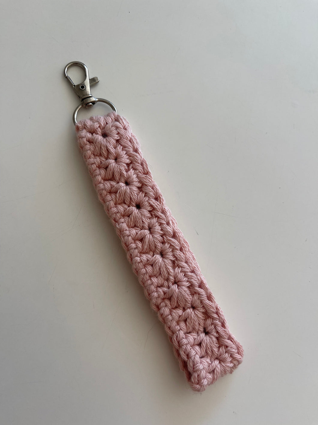 Crochet Wristband Keychain