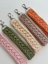 Load image into Gallery viewer, Crochet Wristband Keychain
