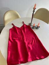 Load image into Gallery viewer, Red Slip Dress (XS)

