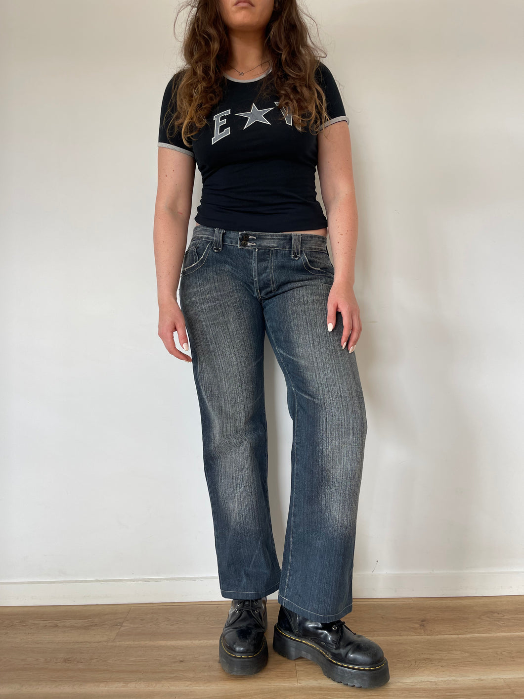 Vintage Industry Low-Rise Jeans