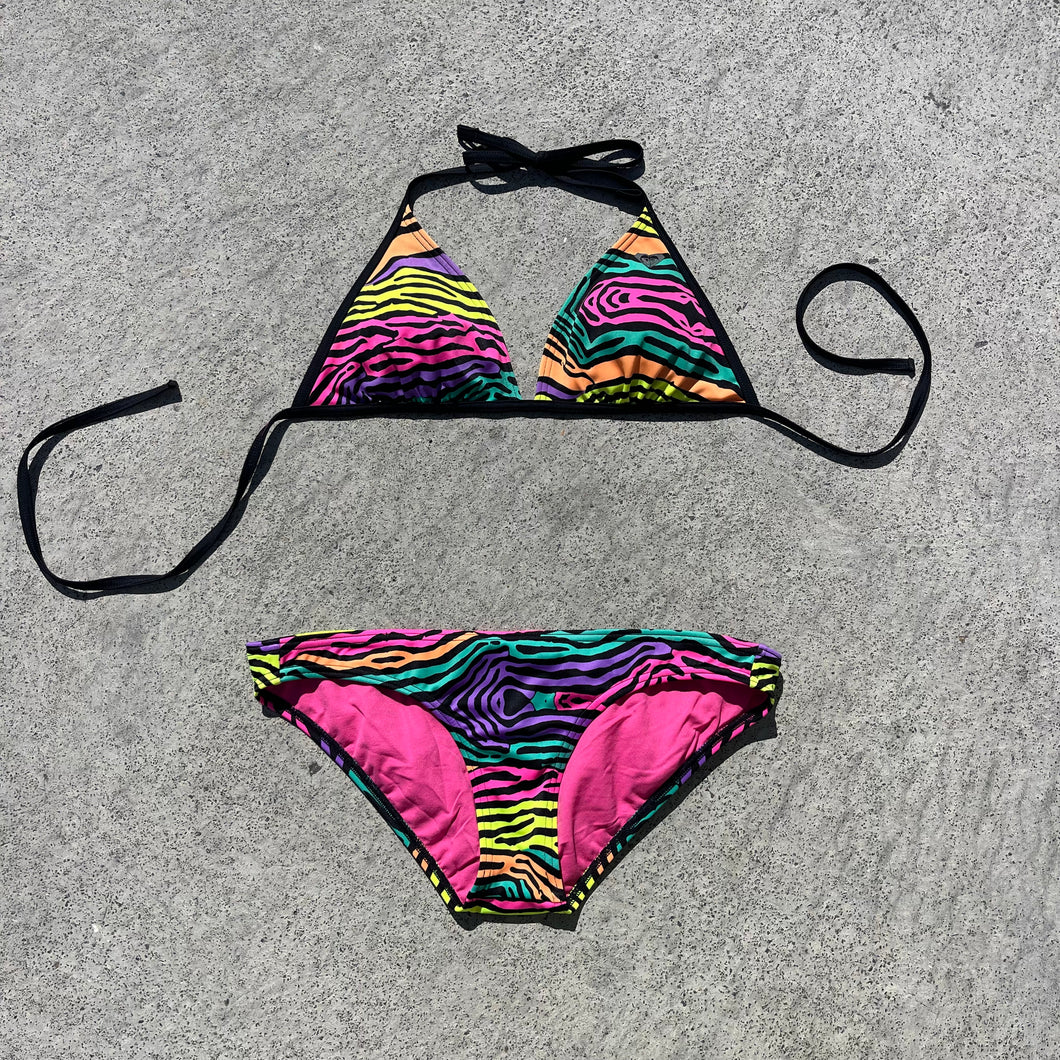 Roxy Animal Print Bikini Set (10 C/D Cup)