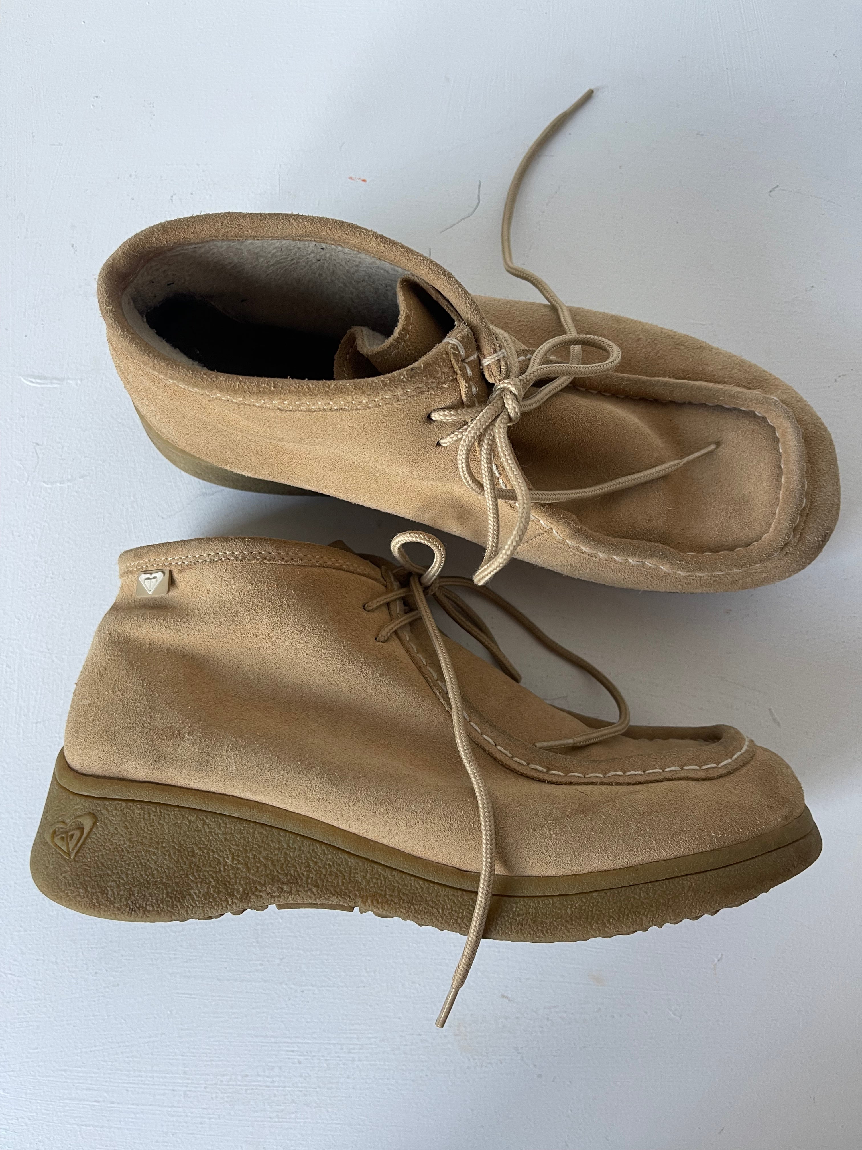 Vintage Roxy Suede Boots (9)