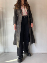 Load image into Gallery viewer, Vintage Leather Trench Coat (8)
