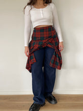 Load image into Gallery viewer, Vintage Fletcher Jones Tartan Skirt (6-8)
